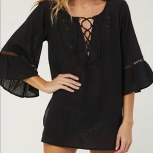 Black O’Neil swim cover up.